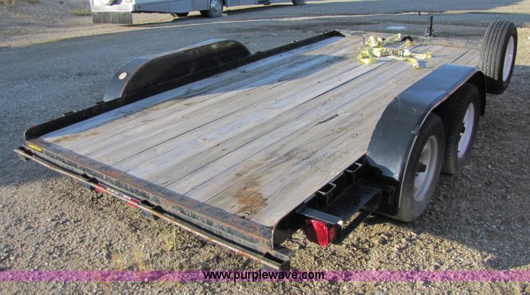 image for item 5267 2008 Big Tex 14' flatbed trailer