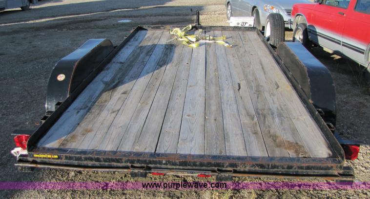 image for item 5267 2008 Big Tex 14' flatbed trailer