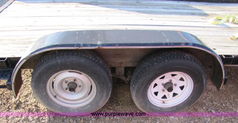 image for item 5267 2008 Big Tex 14' flatbed trailer