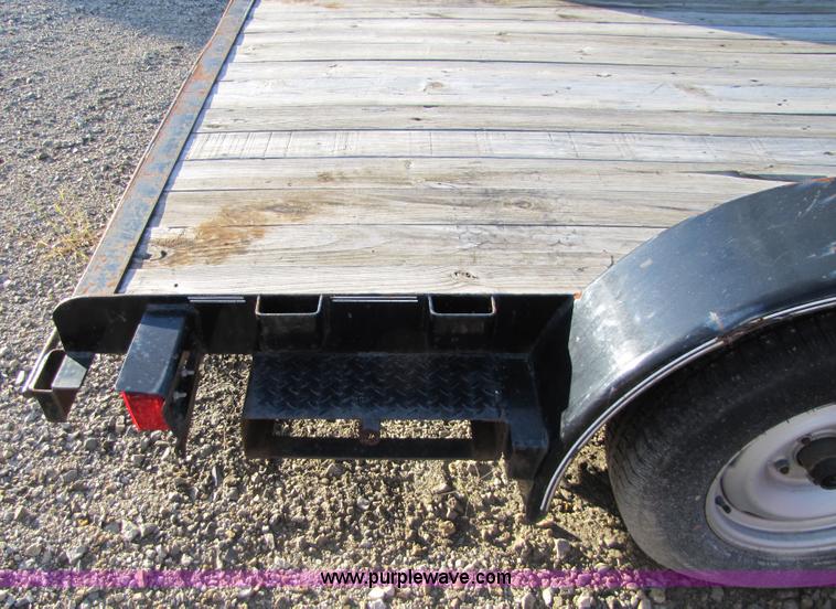 image for item 5267 2008 Big Tex 14' flatbed trailer