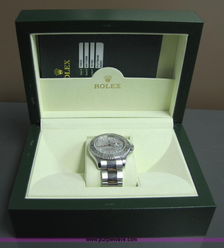 image for item 5269 Rolex Yacht Master watch