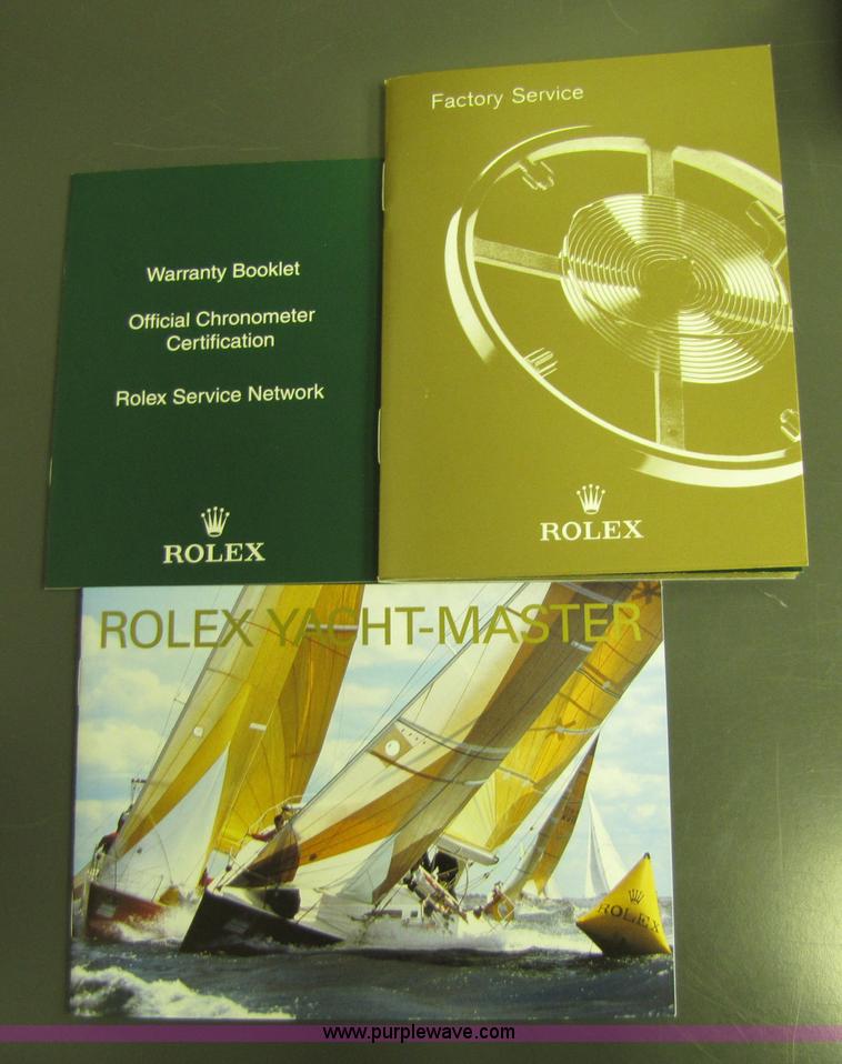 image for item 5269 Rolex Yacht Master watch
