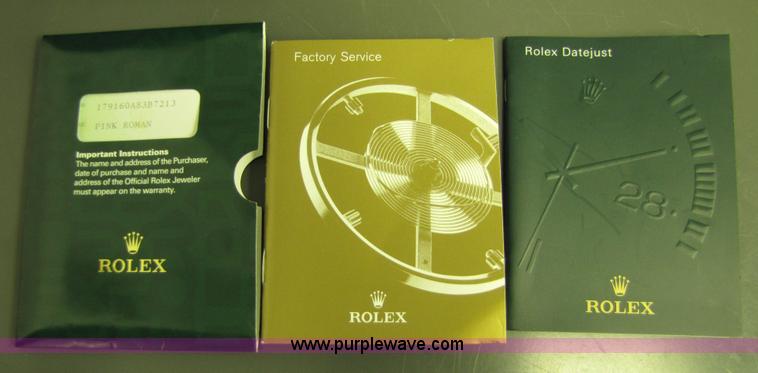 image for item 5270 Rolex Oyster Perpetual Datejust watch