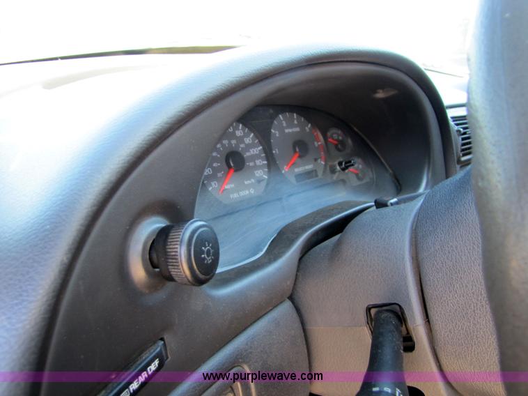 image for item 5274 2000 Ford Mustang Non-repairable certificate, parts only