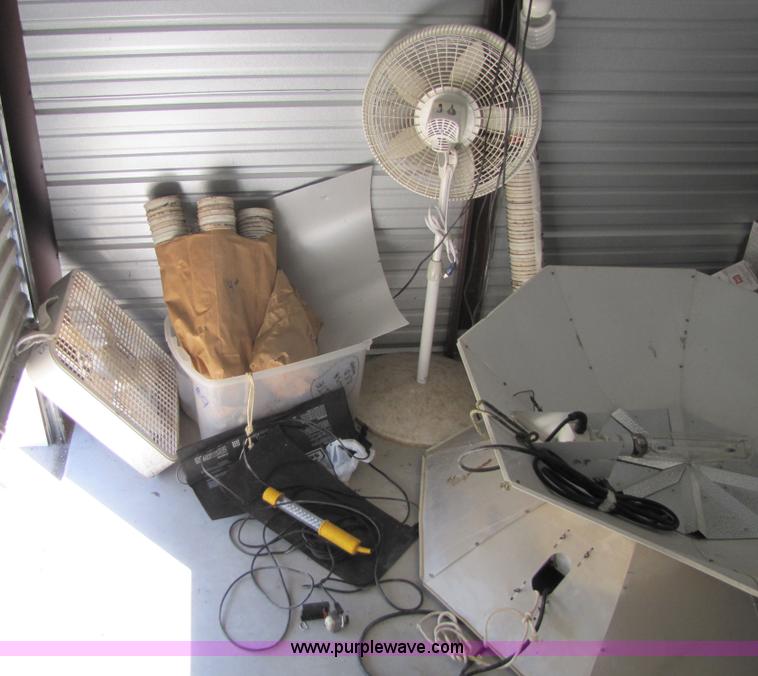 image for item 5281 Large assortment of grow lights and ballast