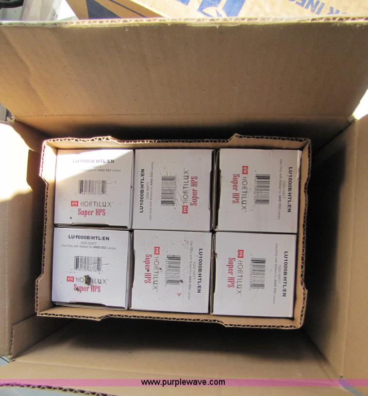 image for item 5281 Large assortment of grow lights and ballast