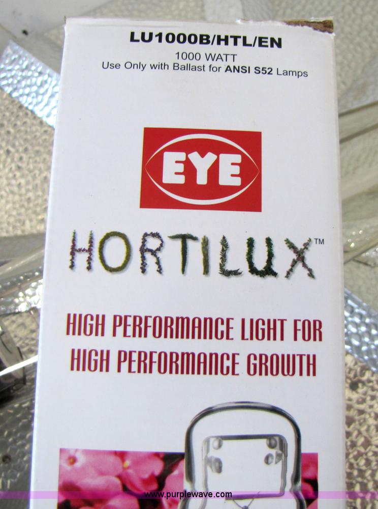 image for item 5281 Large assortment of grow lights and ballast