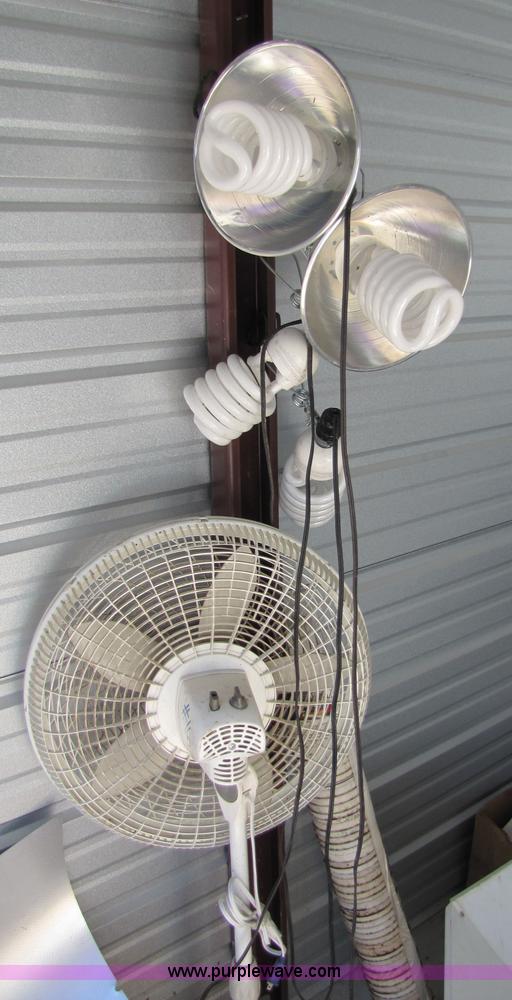 image for item 5281 Large assortment of grow lights and ballast