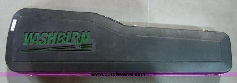 image for item 5331 Yamaha bass guitar with case and leather sling