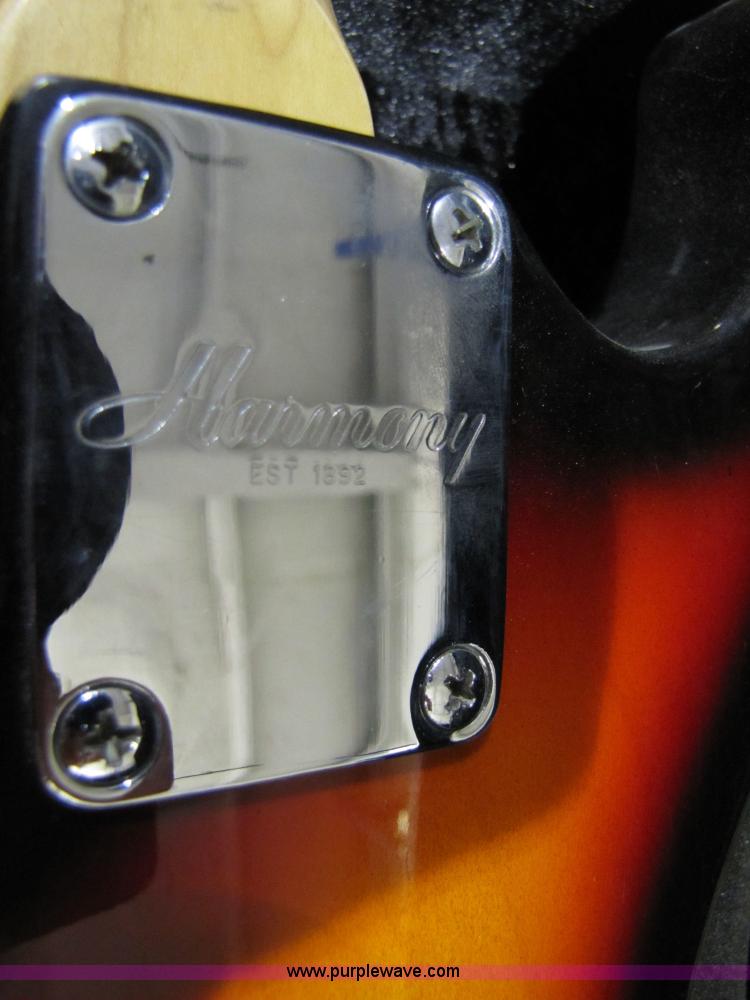 image for item 5333 Harmony electric guitar with case