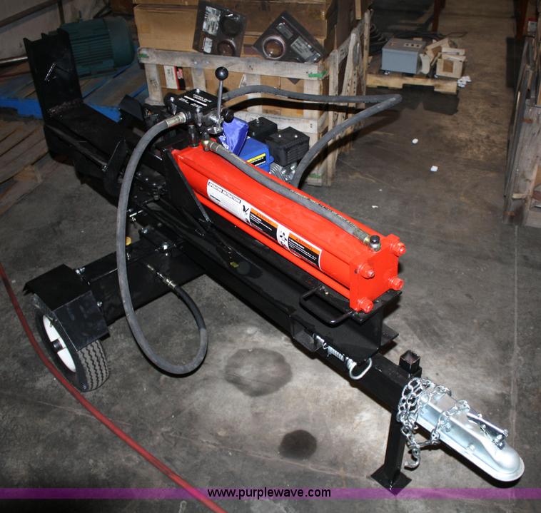 image for item 4827 22 ton horizontal/vertical log splitter