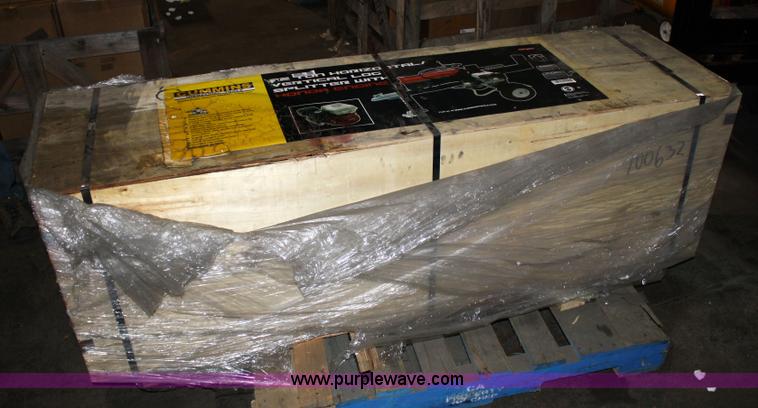 image for item 4828 22 ton horizontal/vertical log splitter