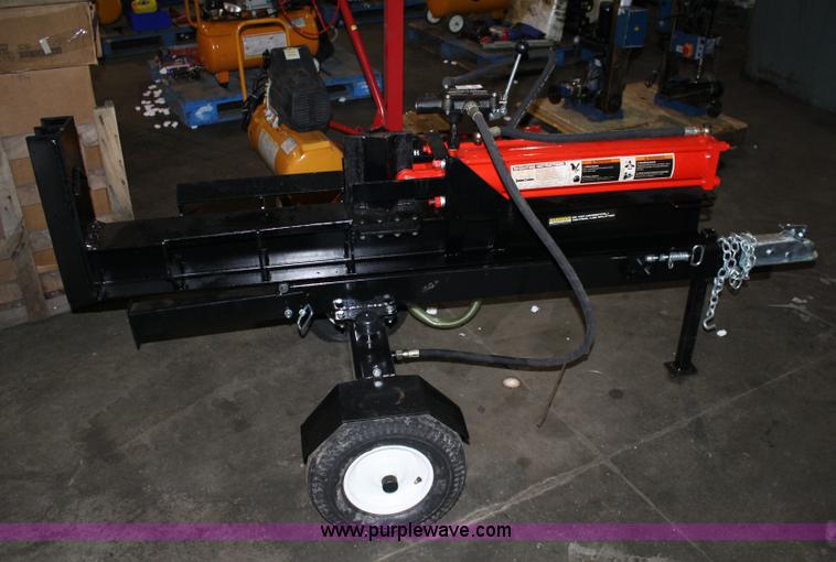image for item 4828 22 ton horizontal/vertical log splitter