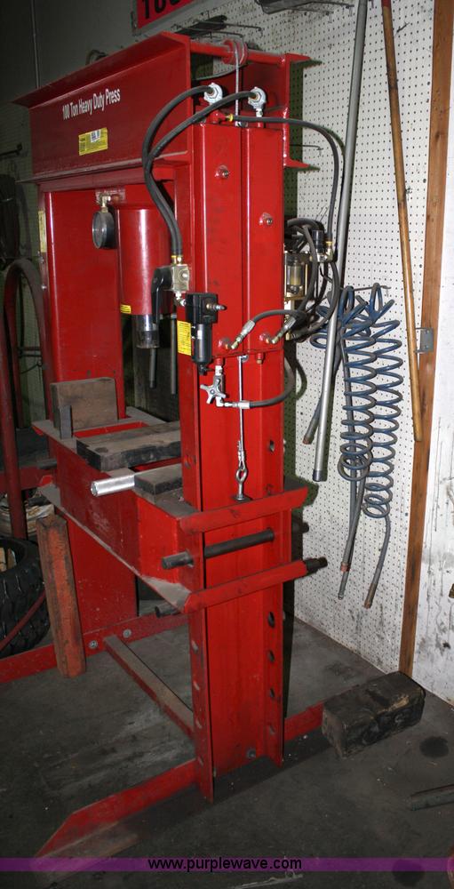 image for item 4834 100 ton heavy duty press