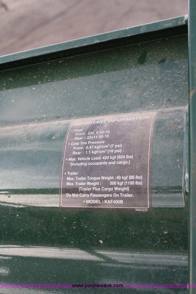 image for item 4985 2008 Kawasaki Mule 600