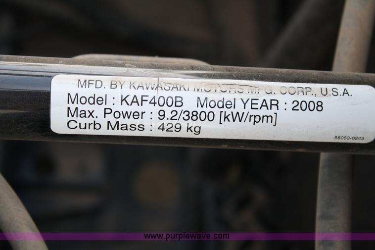 image for item 4985 2008 Kawasaki Mule 600