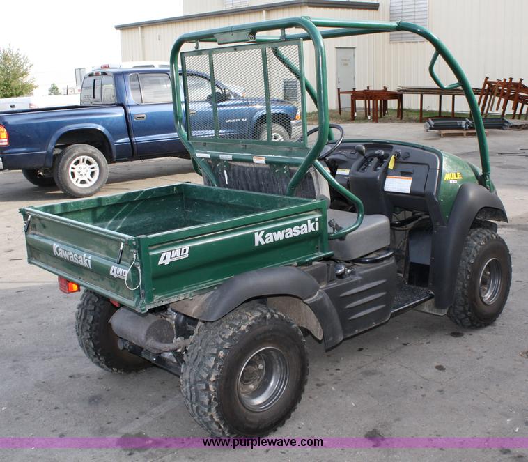 image for item 4986 2007 Kawasaki Mule 610