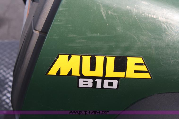 image for item 4986 2007 Kawasaki Mule 610