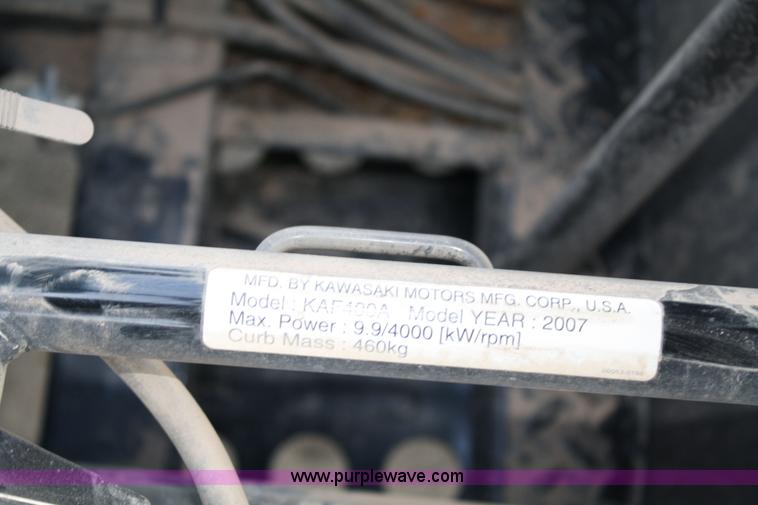 image for item 4986 2007 Kawasaki Mule 610