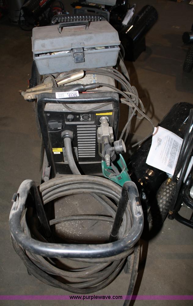 image for item 5019 Hypertherm Power Max 1000 G3 series plasma cutter with cart