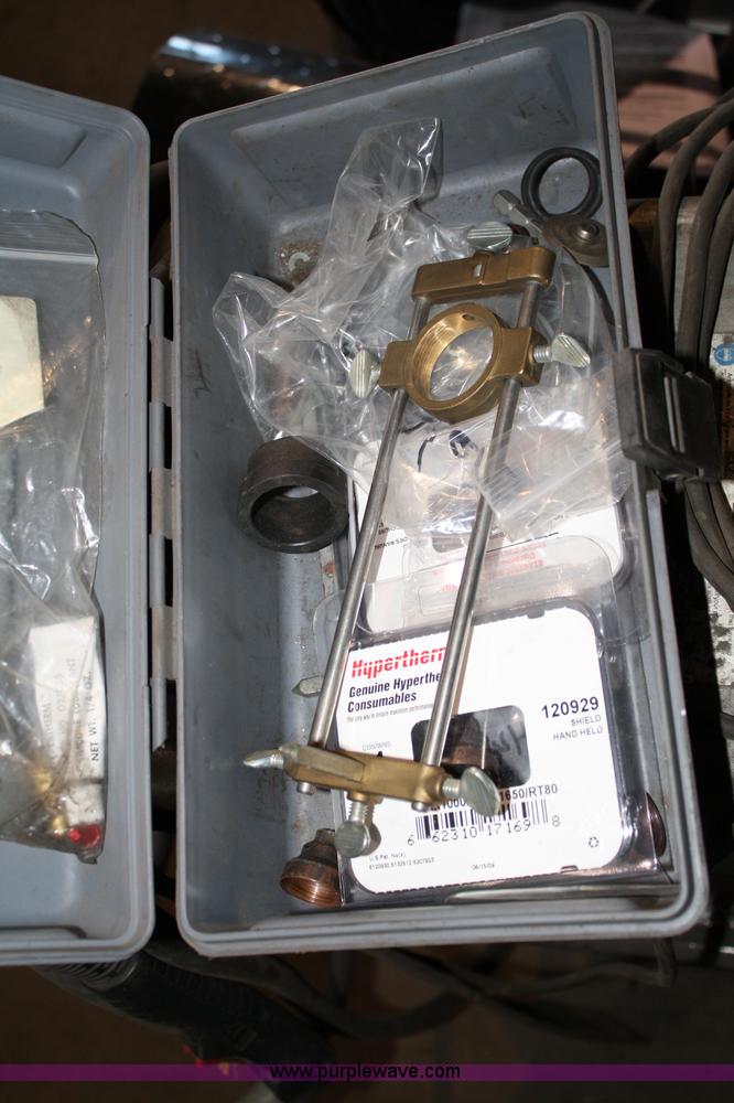 image for item 5019 Hypertherm Power Max 1000 G3 series plasma cutter with cart