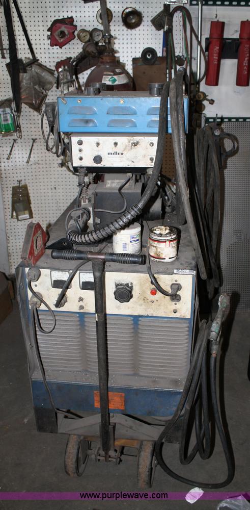 image for item 5020 Miller wire welder with cart