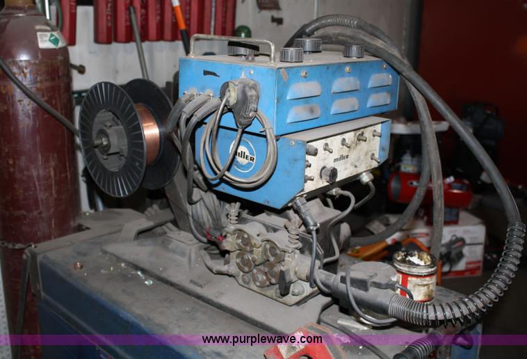 image for item 5020 Miller wire welder with cart