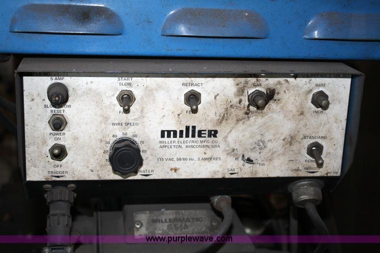 image for item 5020 Miller wire welder with cart