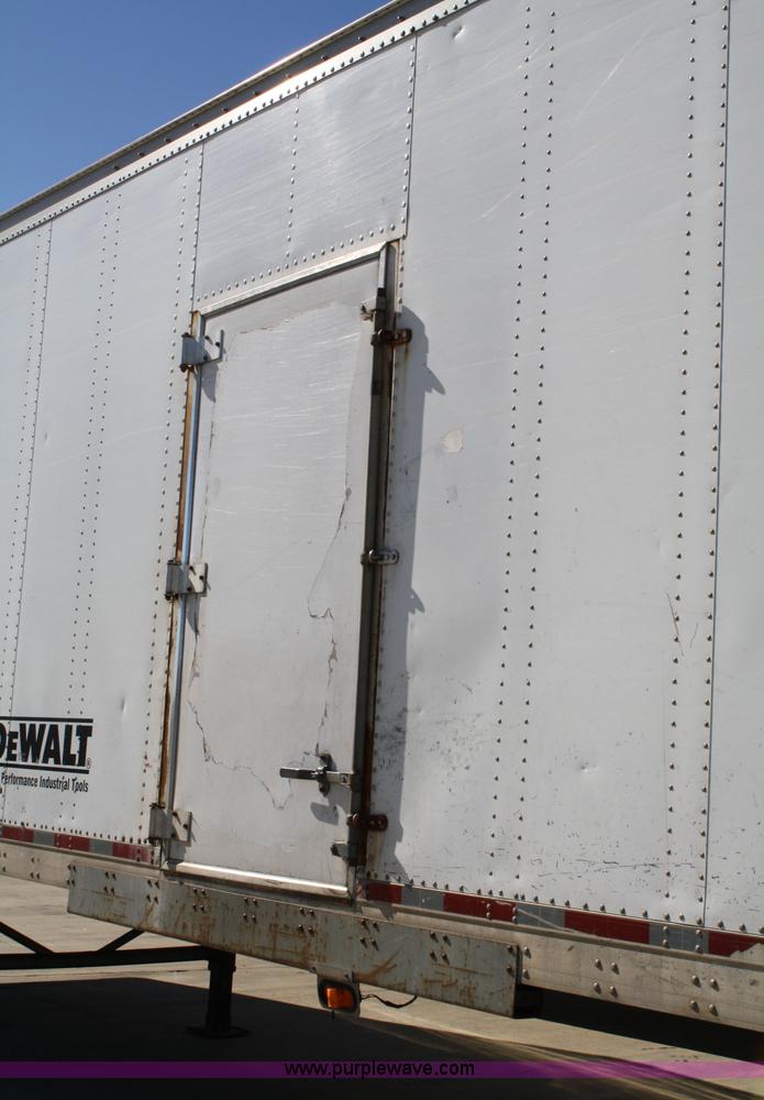 image for item 5022 1995 Trailmobile G1JA-1UAL 48' van trailer with internal shelving and lighting