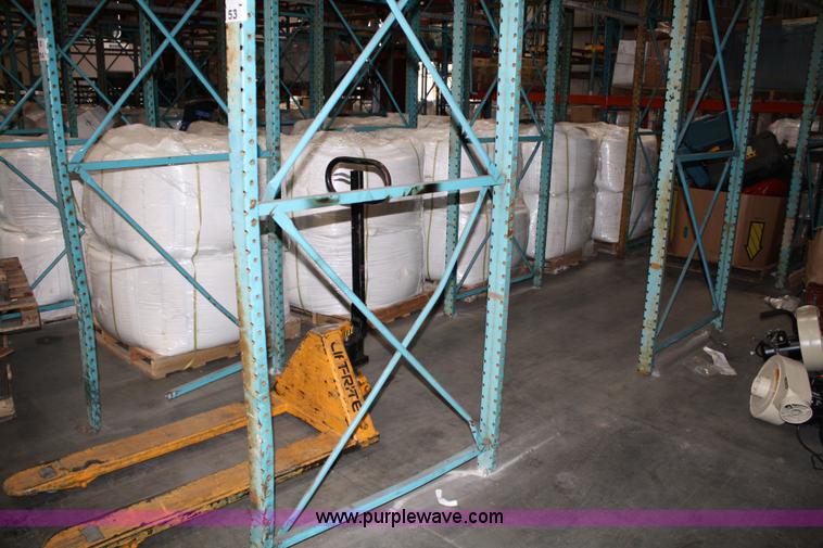 image for item 5039 Drive-in pallet racking system