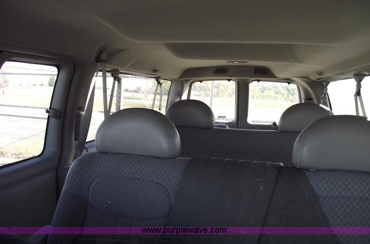 image for item 5418 1997 Chevrolet Express G3500 six passenger van