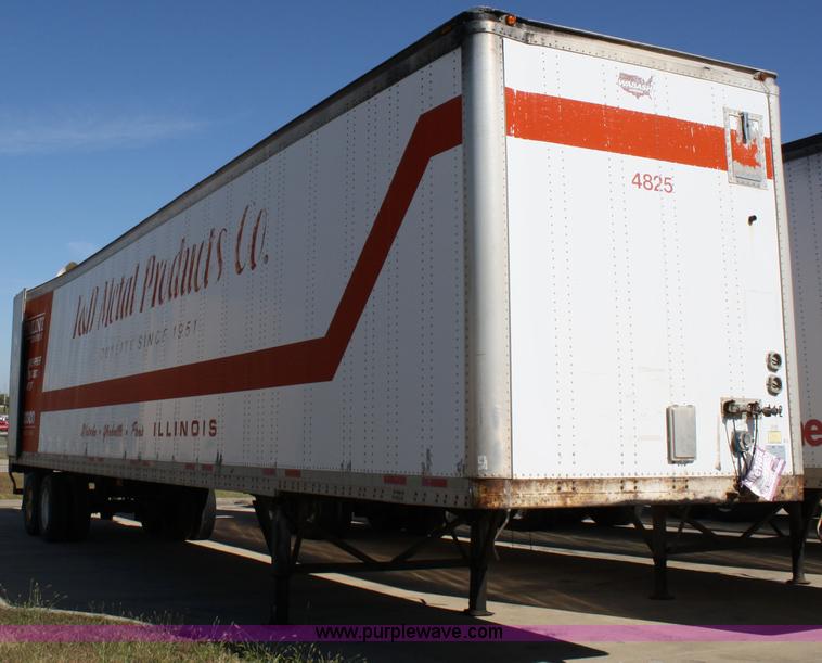 image for item 7160 1998 Wabash SA-102-CW 48' van trailer