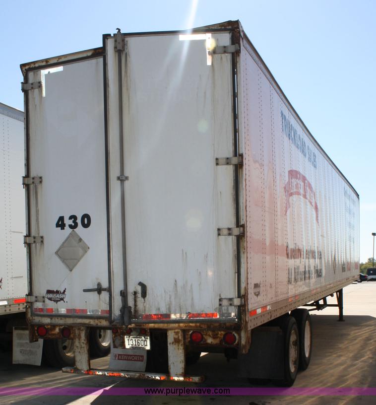 image for item 9056 1995 Wabash 48' van trailer