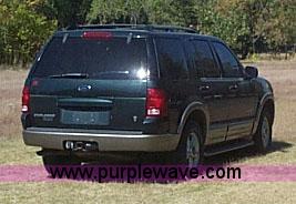image for item 1750 2002 Ford Explorer Eddie Bauer