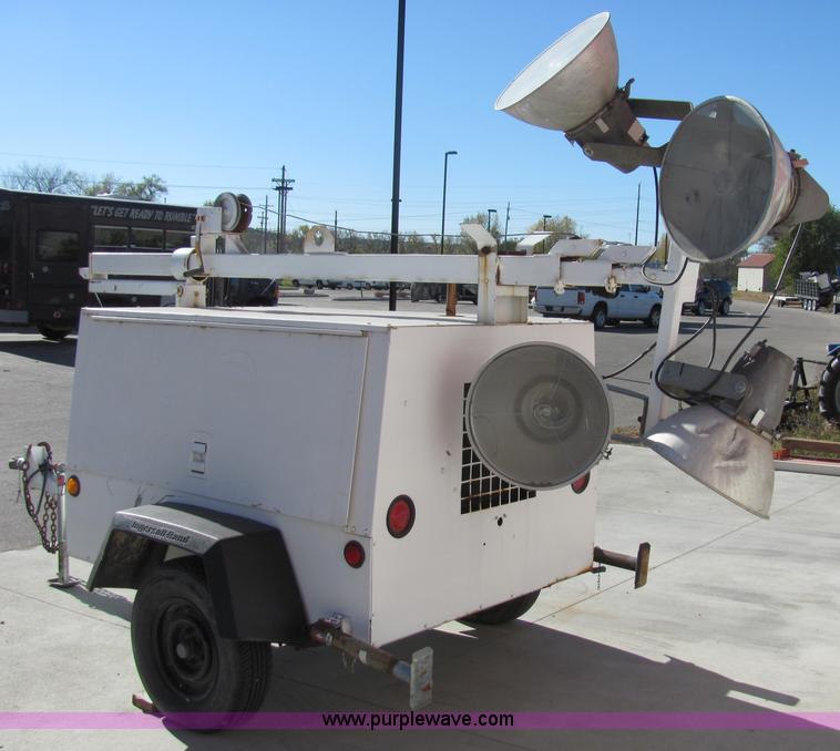 image for item 2292 1998 Ingersoll Rand L6-4MH portable 6kw light tower
