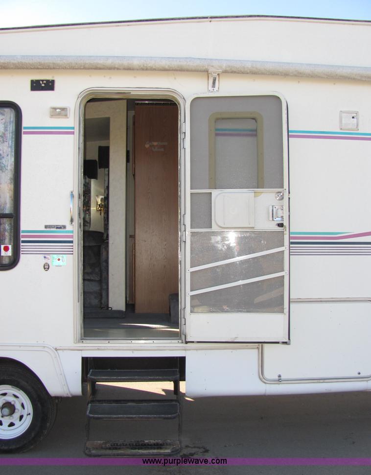 image for item 2329 1996 Newman American Star 28' fifth wheel camper