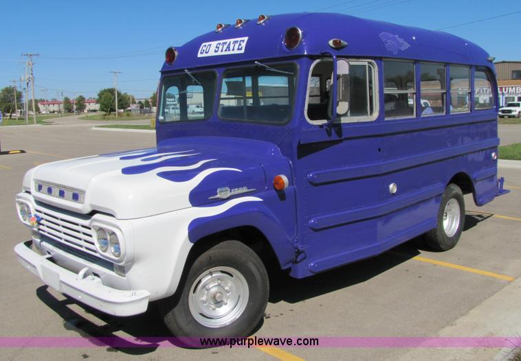 image for item 2513 1959 Ford F350 bus