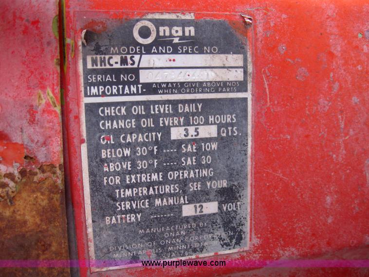 image for item 3081 1975 Ford F600 fire truck