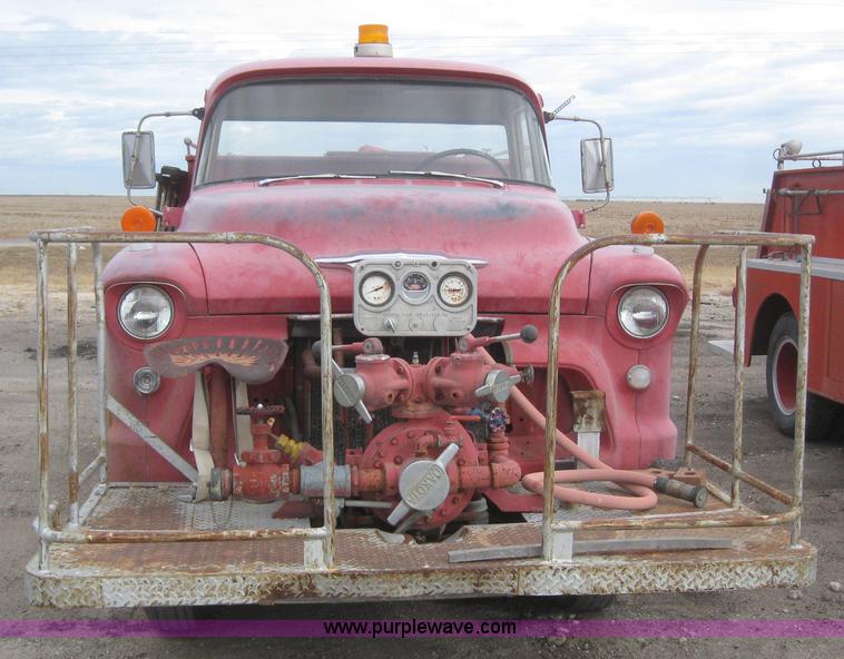 image for item 3082 1955 Chevrolet 5400 fire truck