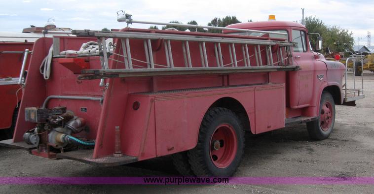 image for item 3082 1955 Chevrolet 5400 fire truck