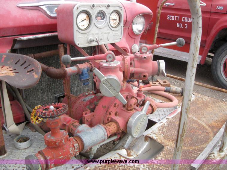 image for item 3082 1955 Chevrolet 5400 fire truck