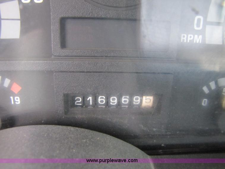 image for item 3468 1994 GMC 6000 Topkick truck with 14' flatbed