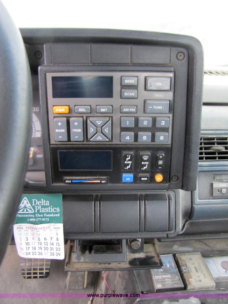 image for item 3468 1994 GMC 6000 Topkick truck with 14' flatbed