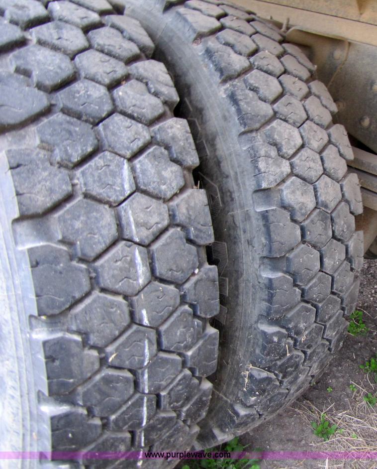 image for item 3468 1994 GMC 6000 Topkick truck with 14' flatbed