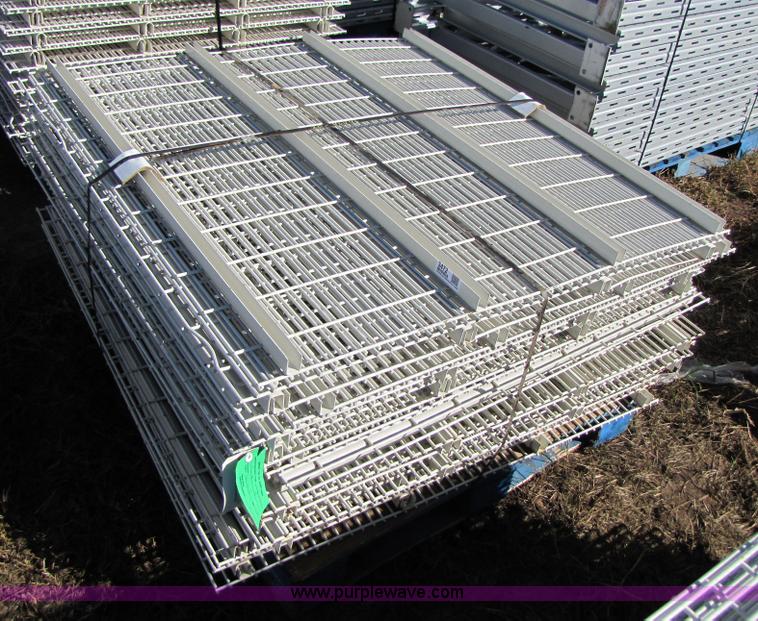 image for item 3472 (20) 46" x 46" grid racking