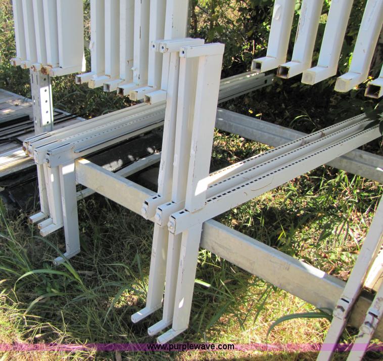 Shelving uprights in Fairview, MO Item 3506 sold Purple Wave