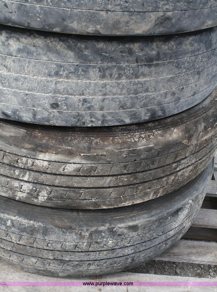 image for item 5096 (7) 285/75R24.5 low profile tires
