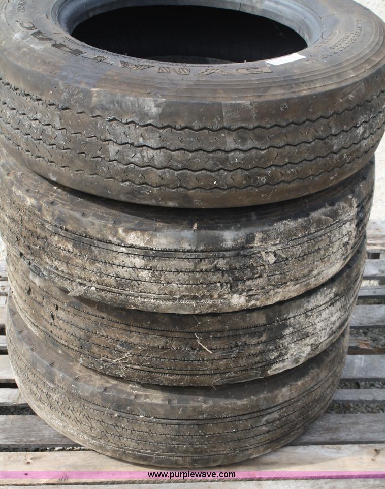 image for item 5100 (4) 215/75R17.5 tires