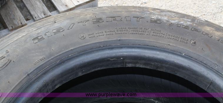 image for item 5100 (4) 215/75R17.5 tires