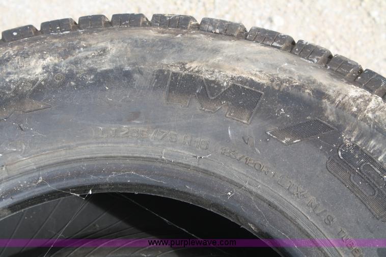 image for item 5101 (3) 235/80R16 tires